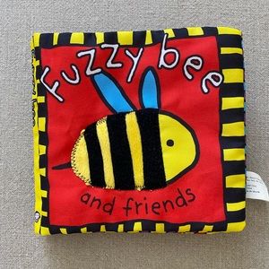 Fuzzy Bee and Friends Touch and Feel Cloth Book